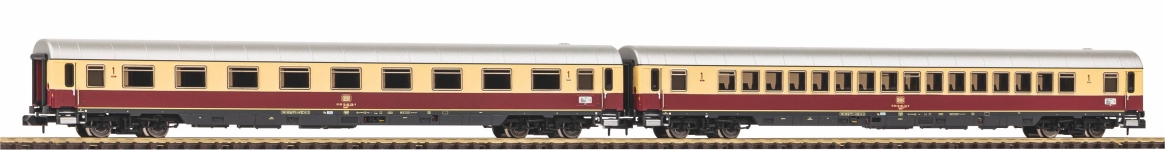  40672 - N - 2-tlg. Set IC-Wagen Merkur, DB, Ep. IV